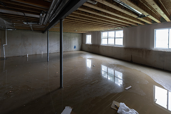 flooded basement | BCC Restoration, serving Portland OR and Vancouver WA
